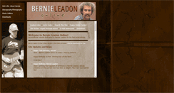 Desktop Screenshot of bernieleadononline.com