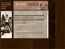 Tablet Screenshot of bernieleadononline.com